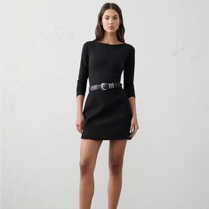 Banana republic boat neck soft stretch tee